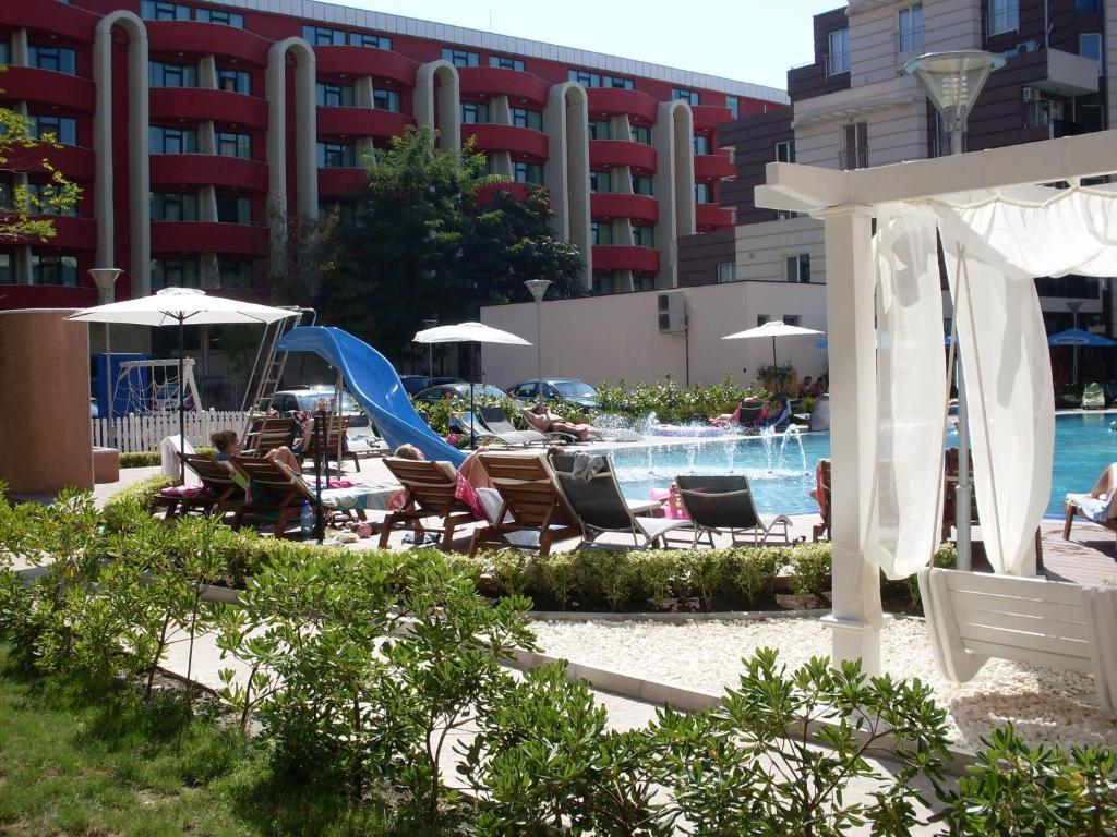 Admiral Plaza Hotel Sunny Beach Exterior foto